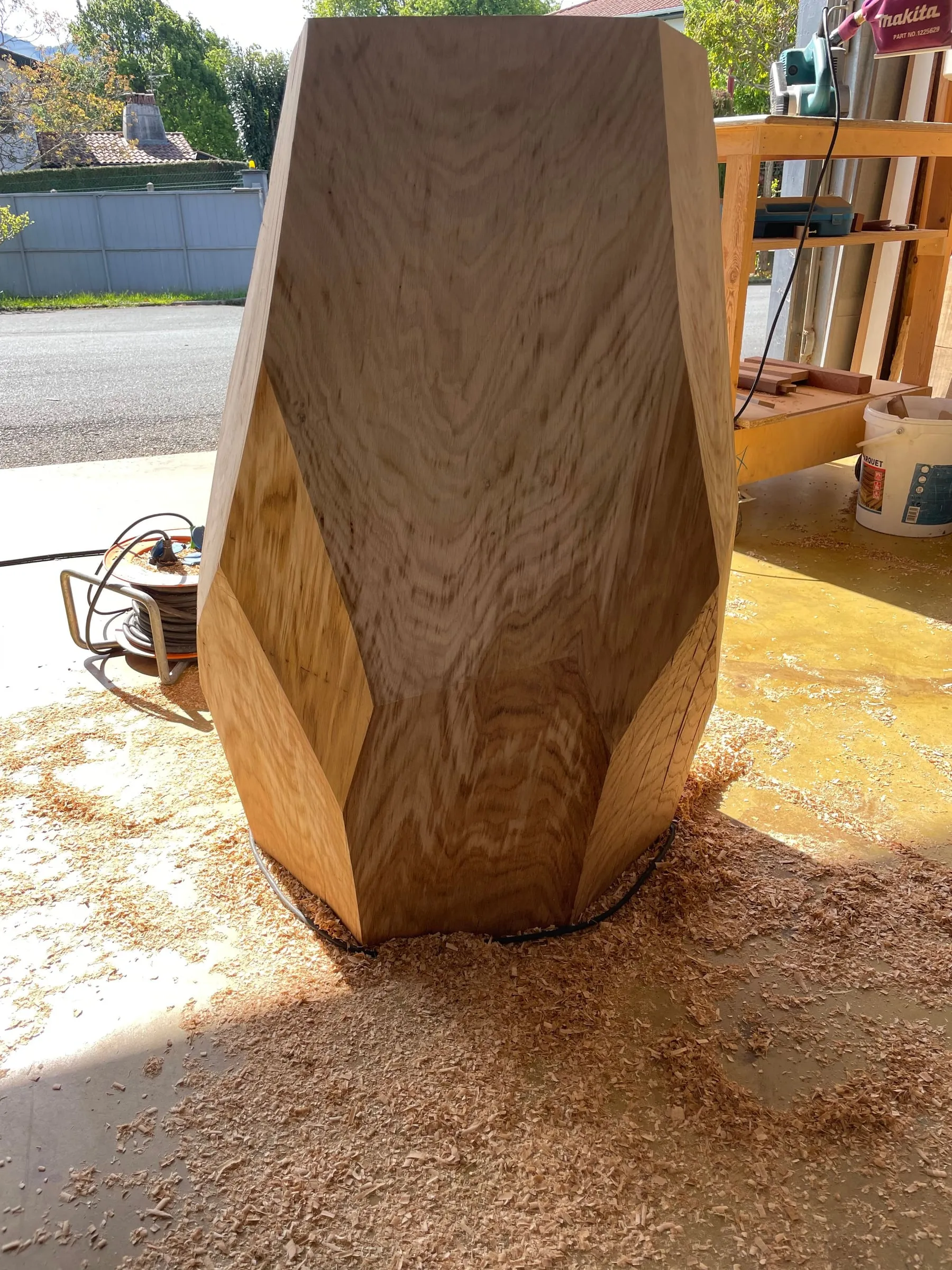 Création en bois — ouvrage terminé, photo 1